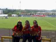 Hincha - Tribunera - Chica - "Integrantes de la banda de visitante universitario popayan vs Pasto" Fanatica de la Barra: La Banda Tricolor • Club: Deportivo Pasto