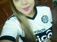 Hincha - Tribunera - Chica - Fanatica de la Barra: La Barra 79 • Club: Olimpia