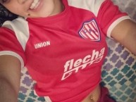 Hincha - Tribunera - Chica - Fanatica de la Barra: La Barra de la Bomba • Club: Unión de Santa Fe