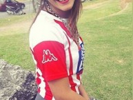 Hincha - Tribunera - Chica - Fanatica de la Barra: La Barra de la Bomba • Club: Unión de Santa Fe