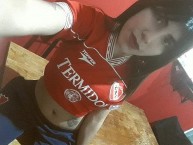 Hincha - Tribunera - Chica - Fanatica de la Barra: La Barra del Rojo • Club: Independiente