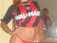 Hincha - Tribunera - Chica - Fanatica de la Barra: La Gloriosa Butteler • Club: San Lorenzo