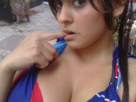 Hincha - Tribunera - Chica - Fanatica de la Barra: La Gloriosa Butteler • Club: San Lorenzo