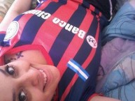 Hincha - Tribunera - Chica - Fanatica de la Barra: La Gloriosa Butteler • Club: San Lorenzo