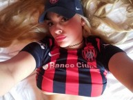 Hincha - Tribunera - Chica - Fanatica de la Barra: La Gloriosa Butteler • Club: San Lorenzo