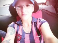 Hincha - Tribunera - Chica - Fanatica de la Barra: La Gloriosa Butteler • Club: San Lorenzo