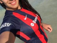 Hincha - Tribunera - Chica - Fanatica de la Barra: La Gloriosa Butteler • Club: San Lorenzo