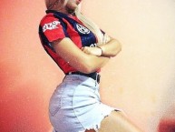 Hincha - Tribunera - Chica - Fanatica de la Barra: La Gloriosa Butteler • Club: San Lorenzo