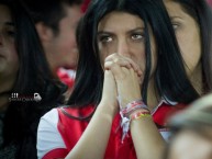 Hincha - Tribunera - Chica - Fanatica de la Barra: La Guardia Albi Roja Sur &bull; Club: Independiente Santa Fe &bull; País: Colombia