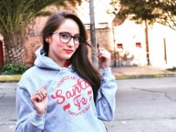 Hincha - Tribunera - Chica - Fanatica de la Barra: La Guardia Albi Roja Sur • Club: Independiente Santa Fe