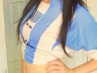 Hincha - Tribunera - Chica - Fanatica de la Barra: La Guardia Imperial • Club: Racing Club