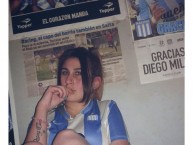 Hincha - Tribunera - Chica - Fanatica de la Barra: La Guardia Imperial • Club: Racing Club