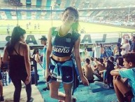 Hincha - Tribunera - Chica - Fanatica de la Barra: La Guardia Imperial • Club: Racing Club • País: Argentina