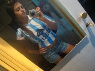 Hincha - Tribunera - Chica - Fanatica de la Barra: La Guardia Imperial • Club: Racing Club