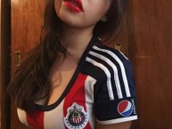 Hincha - Tribunera - Chica - Fanatica de la Barra: La Irreverente • Club: Chivas Guadalajara