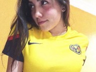 Hincha - Tribunera - Chica - Fanatica de la Barra: La Monumental • Club: América • País: México