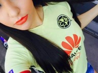 Hincha - Tribunera - Chica - Fanatica de la Barra: La Monumental • Club: América