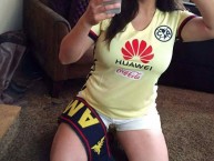 Hincha - Tribunera - Chica - Fanatica de la Barra: La Monumental • Club: América