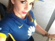 Hincha - Tribunera - Chica - Fanatica de la Barra: La Monumental • Club: América