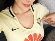 Hincha - Tribunera - Chica - Fanatica de la Barra: La Monumental • Club: América