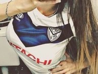 Hincha - Tribunera - Chica - Fanatica de la Barra: La Pandilla de Liniers • Club: Vélez Sarsfield • País: Argentina