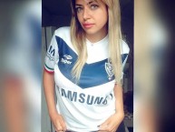 Hincha - Tribunera - Chica - Fanatica de la Barra: La Pandilla de Liniers • Club: Vélez Sarsfield