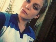 Hincha - Tribunera - Chica - Fanatica de la Barra: La Pandilla de Liniers • Club: Vélez Sarsfield • País: Argentina