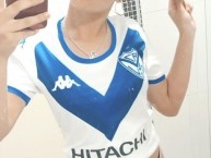 Hincha - Tribunera - Chica - Fanatica de la Barra: La Pandilla de Liniers • Club: Vélez Sarsfield • País: Argentina