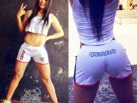 Hincha - Tribunera - Chica - Fanatica de la Barra: La Plaza y Comando • Club: Cerro Porteño