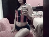 Hincha - Tribunera - Chica - Fanatica de la Barra: La Plaza y Comando • Club: Cerro Porteño