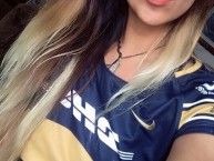 Hincha - Tribunera - Chica - Fanatica de la Barra: La Rebel • Club: Pumas