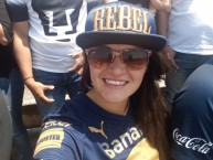 Hincha - Tribunera - Chica - Fanatica de la Barra: La Rebel • Club: Pumas