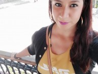 Hincha - Tribunera - Chica - Fanatica de la Barra: La Rebel • Club: Pumas