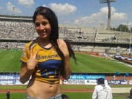 Hincha - Tribunera - Chica - Fanatica de la Barra: La Rebel • Club: Pumas