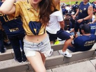 Hincha - Tribunera - Chica - Fanatica de la Barra: La Rebel • Club: Pumas