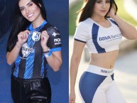 Hincha - Tribunera - Chica - Fanatica de la Barra: La Resistencia Albiazul • Club: Querétaro