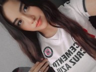 Hincha - Tribunera - Chica - Fanatica de la Barra: La Sangre Azul • Club: Cruz Azul