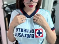 Hincha - Tribunera - Chica - Fanatica de la Barra: La Sangre Azul &bull; Club: Cruz Azul &bull; País: México