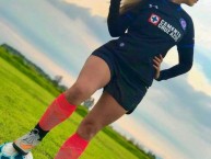 Hincha - Tribunera - Chica - Fanatica de la Barra: La Sangre Azul • Club: Cruz Azul • País: México