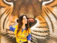 Hincha - Tribunera - Chica - "Claudia Lizaldi" Fanatica de la Barra: Libres y Lokos • Club: Tigres