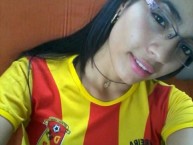 Hincha - Tribunera - Chica - Fanatica de la Barra: Lobo Sur • Club: Pereira