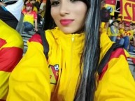 Hincha - Tribunera - Chica - Fanatica de la Barra: Lobo Sur • Club: Pereira