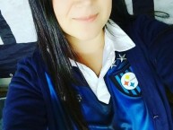 Hincha - Tribunera - Chica - Fanatica de la Barra: Los Acereros • Club: Huachipato