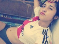 Hincha - Tribunera - Chica - Fanatica de la Barra: Los Borrachos del Tablón • Club: River Plate