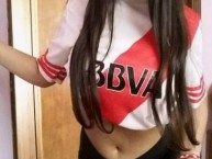 Hincha - Tribunera - Chica - Fanatica de la Barra: Los Borrachos del Tablón • Club: River Plate