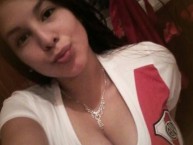 Hincha - Tribunera - Chica - Fanatica de la Barra: Los Borrachos del Tablón • Club: River Plate