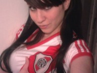 Hincha - Tribunera - Chica - Fanatica de la Barra: Los Borrachos del Tablón • Club: River Plate • País: Argentina