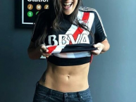 Hincha - Tribunera - Chica - Fanatica de la Barra: Los Borrachos del Tablón • Club: River Plate