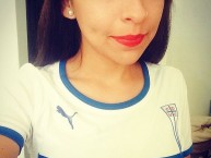 Hincha - Tribunera - Chica - Fanatica de la Barra: Los Cruzados • Club: Universidad Católica