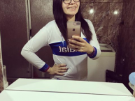 Hincha - Tribunera - Chica - Fanatica de la Barra: Los Cruzados • Club: Universidad Católica